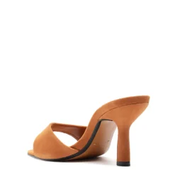 Posseni Suede Sandal in Cuoio Brown