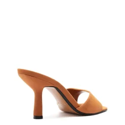 Posseni Suede Sandal in Cuoio Brown