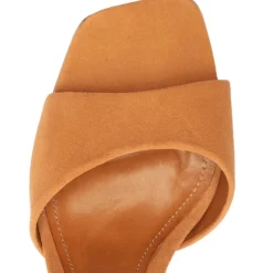 Posseni Suede Sandal in Cuoio Brown