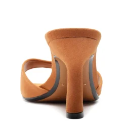 Posseni Suede Sandal in Cuoio Brown