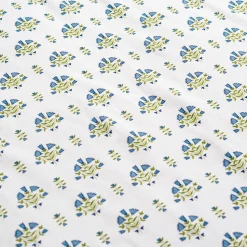 Posy Floral Block Print Two-Piece Kids Henley Pajamas