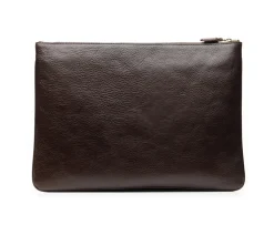 Pouch III No. 65 in Vintage Walnut Leather