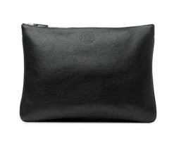 Pouch III No. 65 in Vintage Walnut Leather