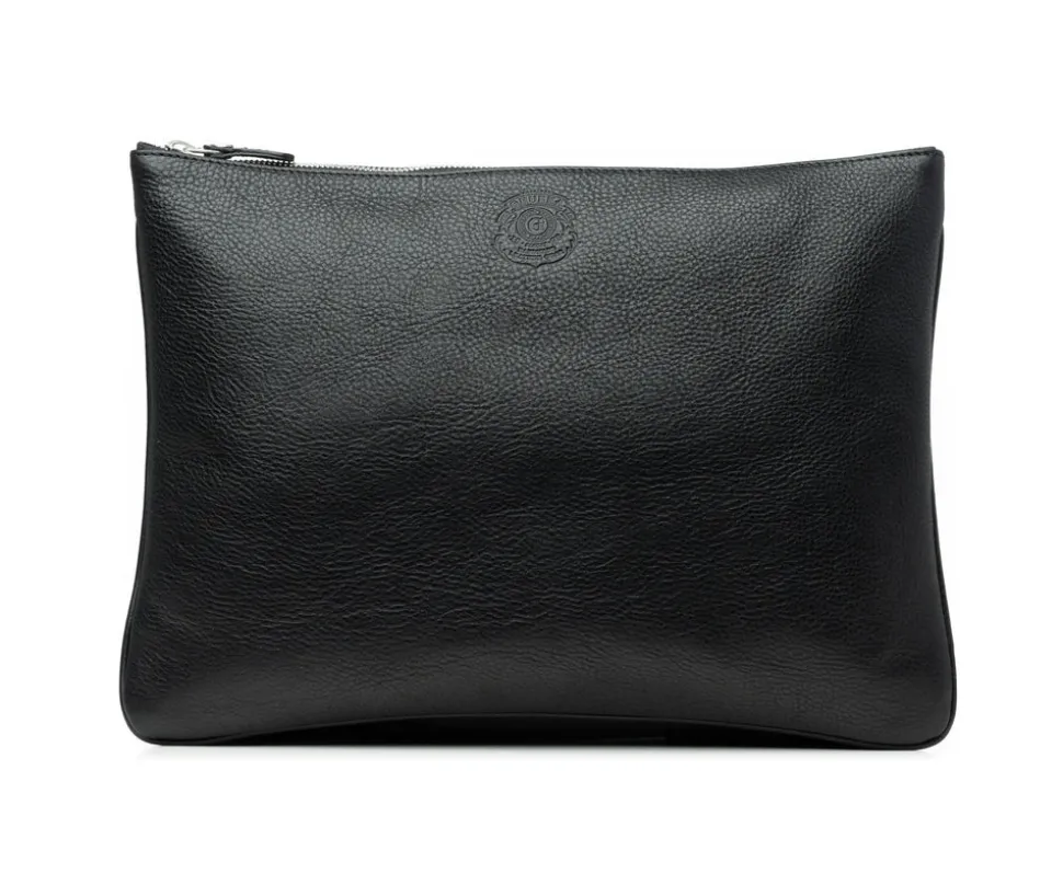 Pouch III No. 65 in Vintage Walnut Leather