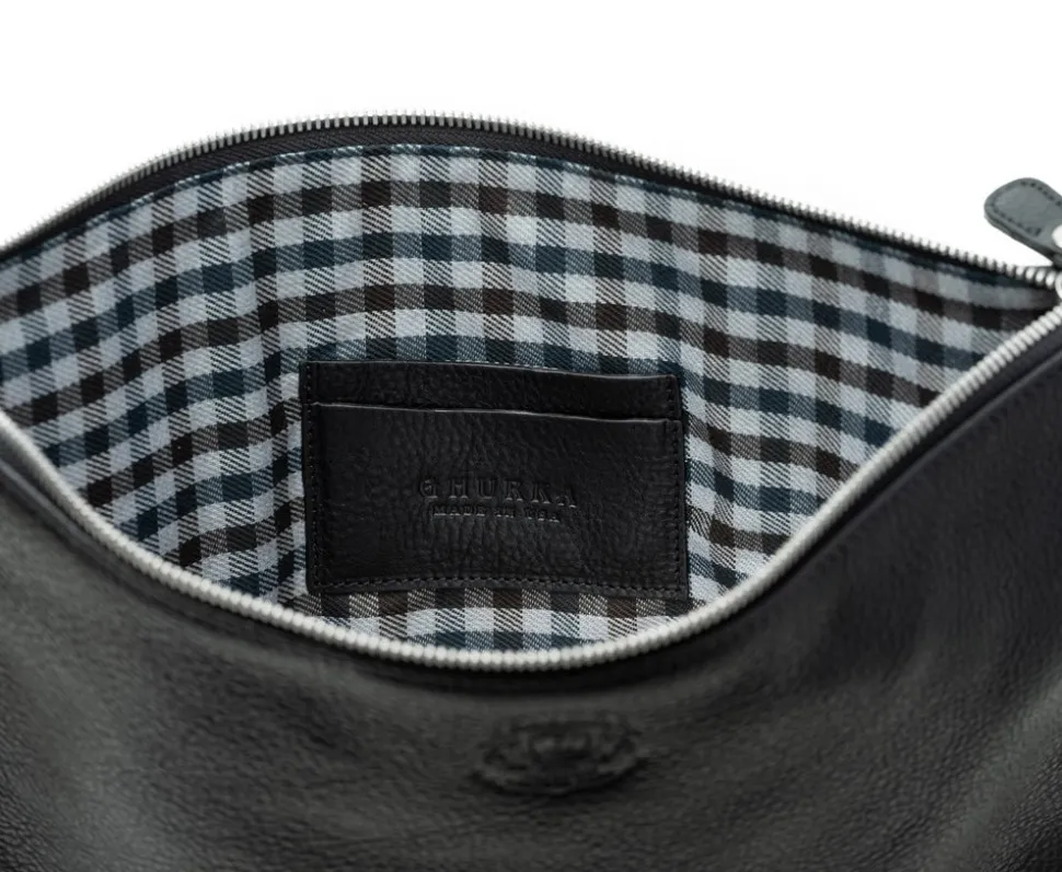 Pouch III No. 65 in Vintage Walnut Leather