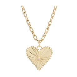 Pour Toujours Necklace in White Diamond