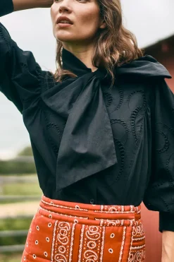 Powell Skirt in Aces Wild Red