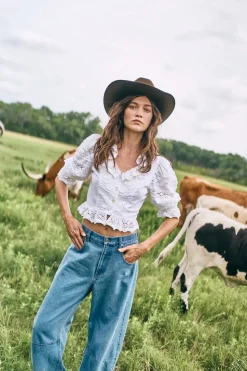 Primrose Blouse in White