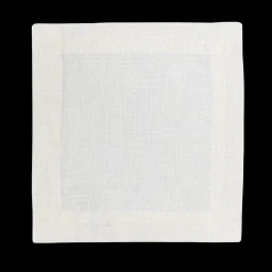 Prism Oyster Cocktail Napkin in Linen