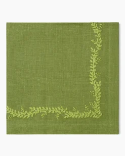 Prism Vine Linen Dinner Napkin