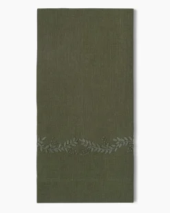Prism Vine Linen Hand Towel