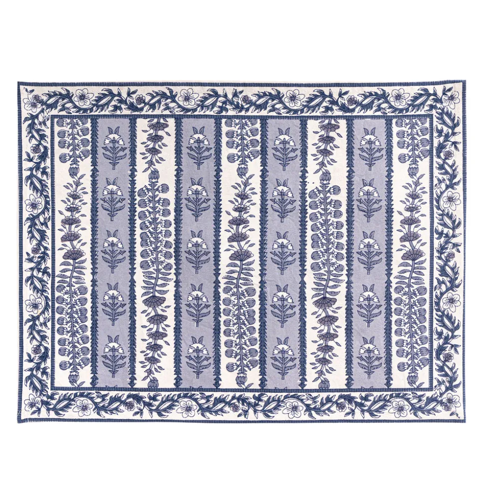 Provence Avignon Mats in Blue & Marine, Set of 6