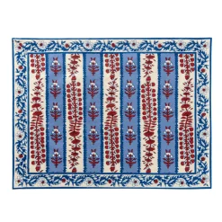 Provence Avignon Mats in Red & Blue, Set of 6