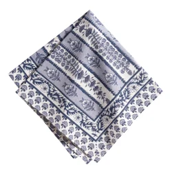 Provence Avignon Napkins in Blue & Marine , Set of 6