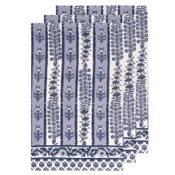 Provence Avignon Tea Towels in Blue & Marine, Set of 3