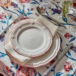 Provence Pink Starter Plate, Set of 4