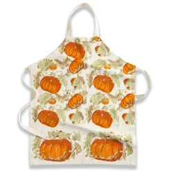 Pumpkin Apron in Orange & Mustard