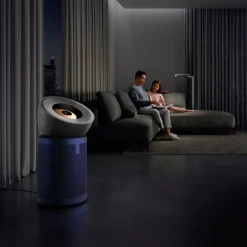 Purifier Big + Quiet Formaldehyde BP03 in Bright Nickel & Prussian Blue