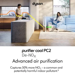 Purifier Cool De-Nox PC2 in White & Gold