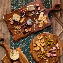 Puro Rectangle Serving Board in Teak