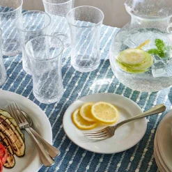 Puro Side/Cocktail Plate in Whitewash