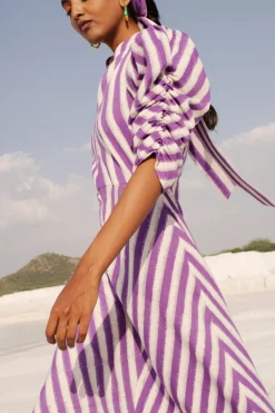 Purple Illusion Dress