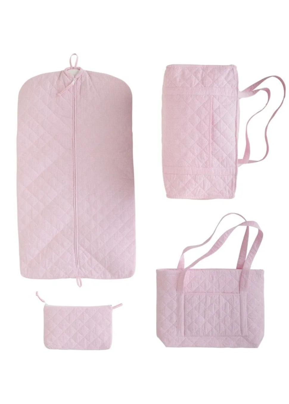 Quilted Luggage Set