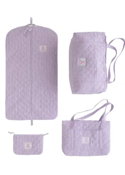 Quilted Luggage Set
