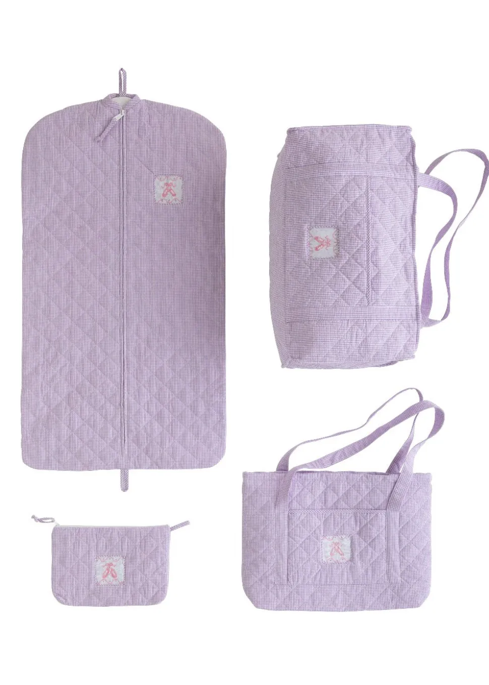Quilted Luggage Set