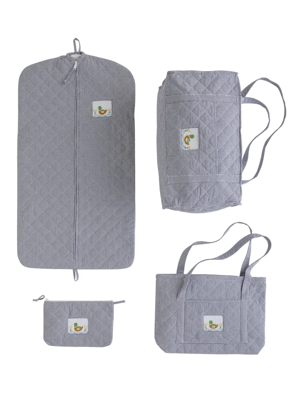 Quilted Luggage Set