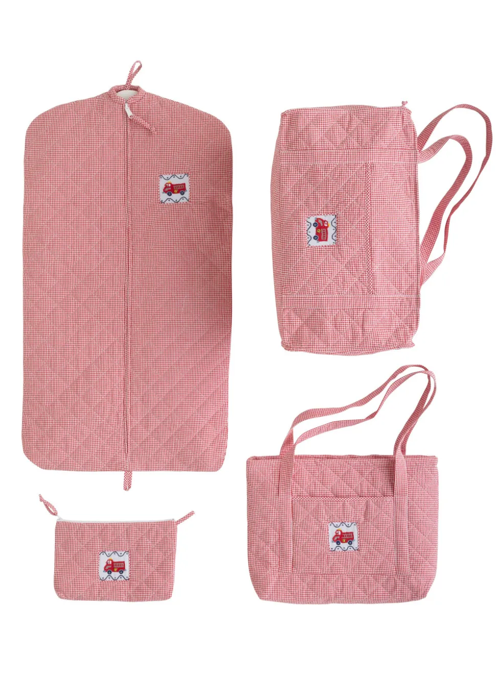 Quilted Luggage Set