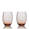 Quinn Amber Tumblers, Set of 2