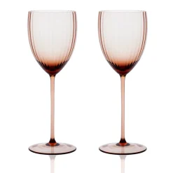 Quinn Amber White Wine Glasses, Set of 2