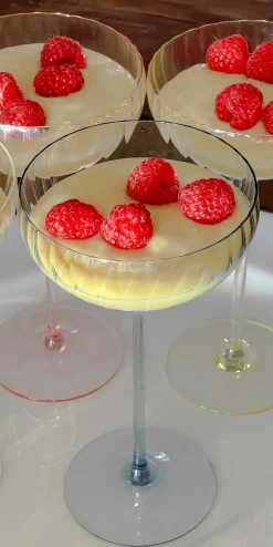 Quinn Citrine Coupe Glasses, Set of 2