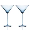 Quinn Ocean Martini Glasses, Set of 2