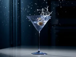 Quinn Ocean Martini Glasses, Set of 2