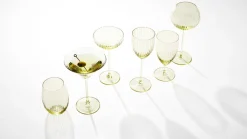 Quinn Optic Tumblers Citrine, Set of 2