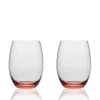 Quinn Rose Tumblers, Set of 2