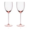 Quinn Rose White Wine Glasses, Set of 2