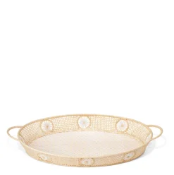Raffia Round Tray