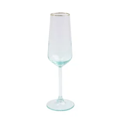 Rainbow Champagne Flute