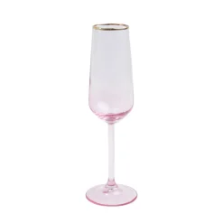 Rainbow Champagne Flute