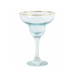 Rainbow Margarita Glass