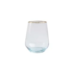 Rainbow Stemless Wine Glass