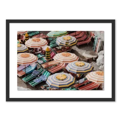 Rainbow Umbrellas Print