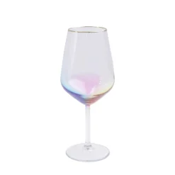 Rainbow Wine Glass