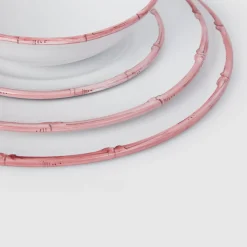 Ramatuelle Bamboo Bowl in Rose