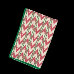 Raspberry Red Ikat Tablecloth