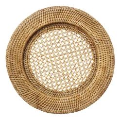 Rattan Charger Plate