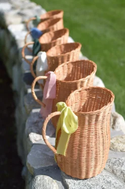 Rattan Flower Pitcher